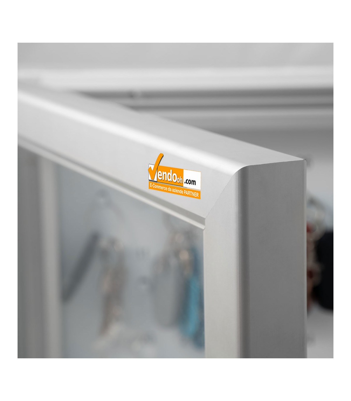 BACHECA PORTA CHIAVI CON SERRATURA 90 POSTI ORIZZONTALE OFFICINA ALBERGO MUSEO