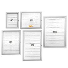 BACHECA PORTA CHIAVI CON SERRATURA 150 POSTI VERTICALE UFFICIO MUSEO LOCALE