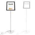 CONFRONTO A3-A4 ESPOSITORE A LEGGIO RETROILLUMINATO A LED A3 VERTICALE ORIZZONTALE MENU CARTA