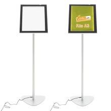 ACCESO SPENTO ESPOSITORE A LEGGIO RETROILLUMINATO A LED A3 VERTICALE ORIZZONTALE MENU CARTA