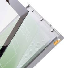 DETTAGLIO PANNELLO LED ESPOSITORE A LEGGIO RETROILLUMINATO A LED A3 VERTICALE ORIZZONTALE MENU CARTA