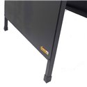 CAVALLETTO PUBBLICITARIO BIFACCIALE PANNELLI NERI MAGNETICI SCRIVIBILI 60X90