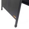 CAVALLETTO PUBBLICITARIO BIFACCIALE PANNELLI NERI MAGNETICI SCRIVIBILI 60X90