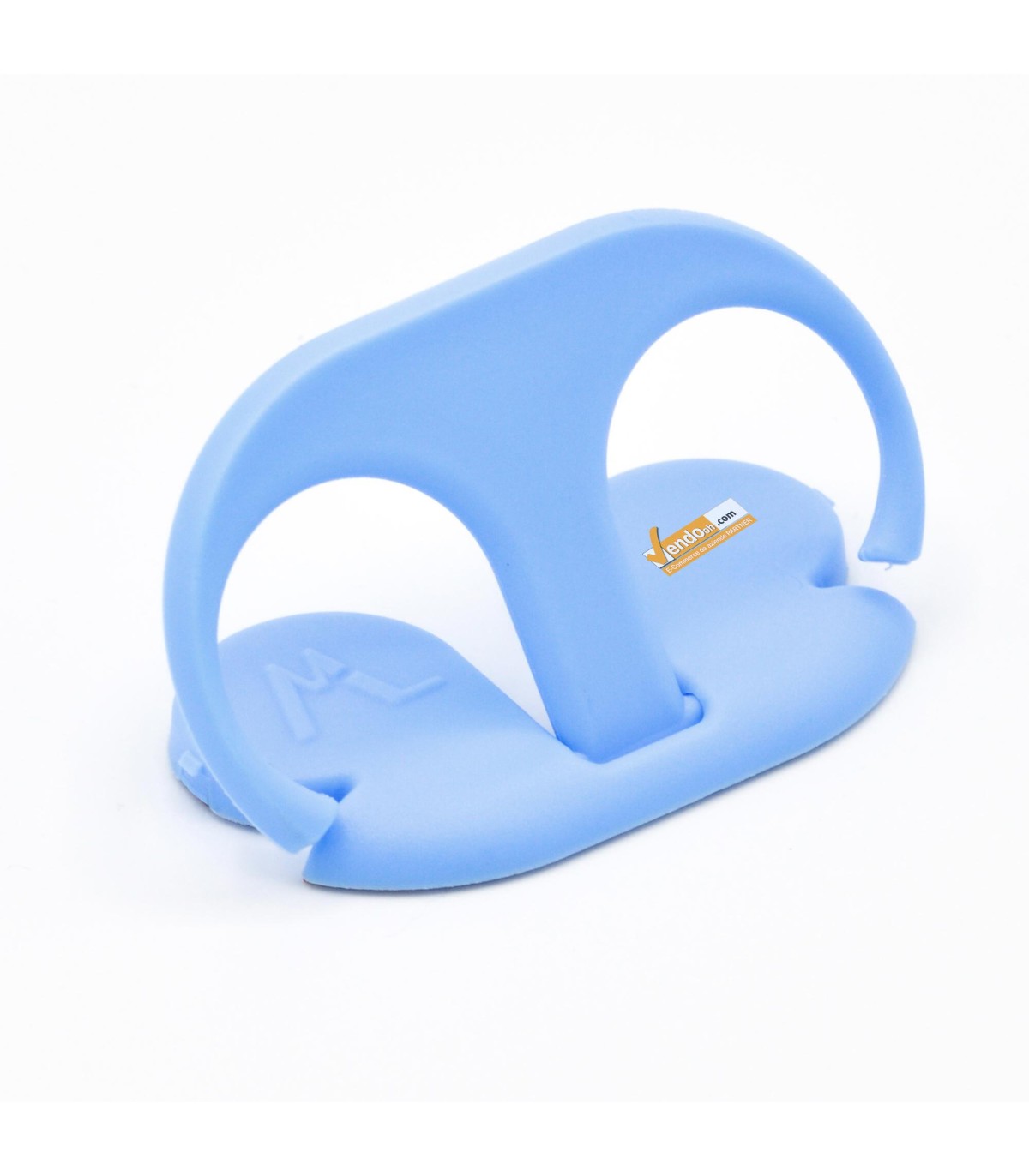 PORTA SMARTPHONE AZZURRO SUPPORTO DA DITA DITO STAND DA TAVOLO ANELLO RING RIPIEGHEVOLE