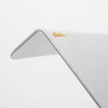 ESPOSITORE PUBBLICITARIO A LEGGIO PORTA LOCANDINE AVVISI DEPLIANT BASE METALLO