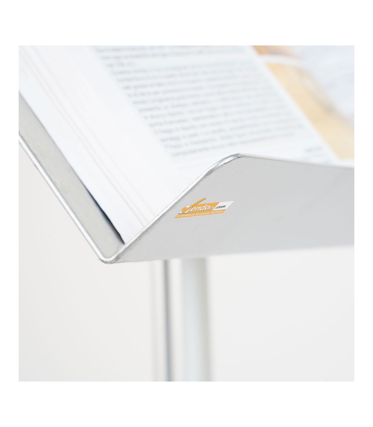 ESPOSITORE A LEGGIO A3 IN METALLO PORTA CATALOGO LIBRO MENU' DEPLIANT SPARTITO