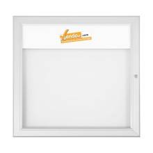 BACHECA PORTA MENU PER ESTERNO LOGO PERSONALIZZATO SERRATURA E CHIAVI INCLUSE