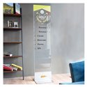 TOTEM DA PAVIMENTO TIS ECO 42X156 BIFACCIALE ESPOSITORE PUBBLICITARIO PANNELLO