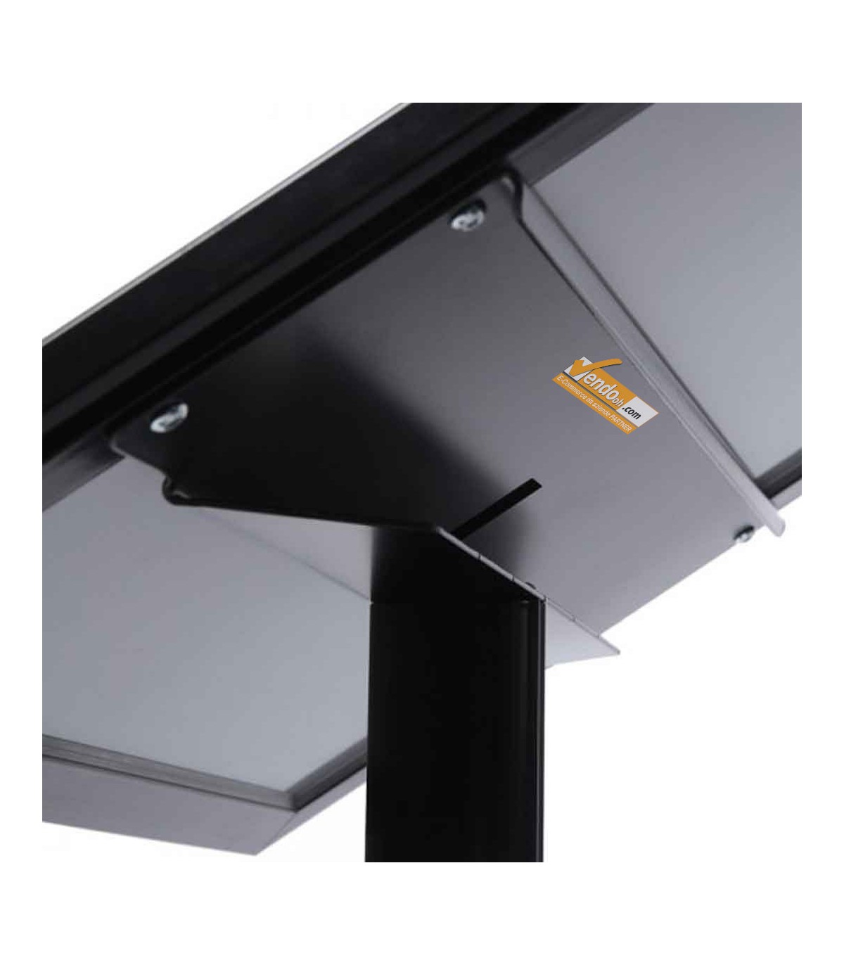 PORTA MENU DA PAVIMENTO MARCIAPIEDE ILLUMINATO F.TO 2XA4 BACHECA LUCE LED 220V