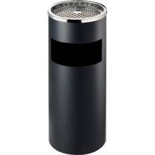 POSACENERE A GRIGLIA CON CESTINO CILINDRICO GETTACARTE ESTERNO INTERNO PICCOLO