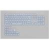 Set 130 Keycaps Pudding Blue PBT OEM