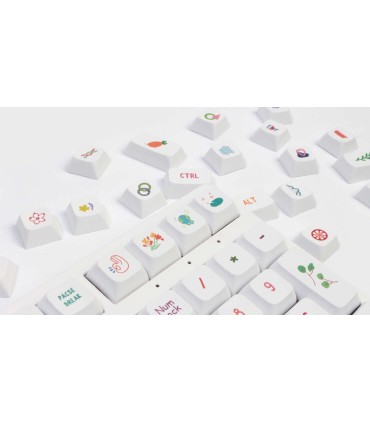 Set 127 Keycaps Summer Painting PBT XDA