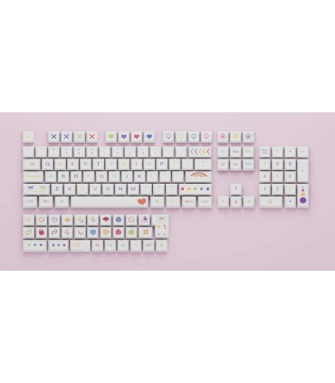 Set 135 Keycaps Colored Pencil PBT CHERRY