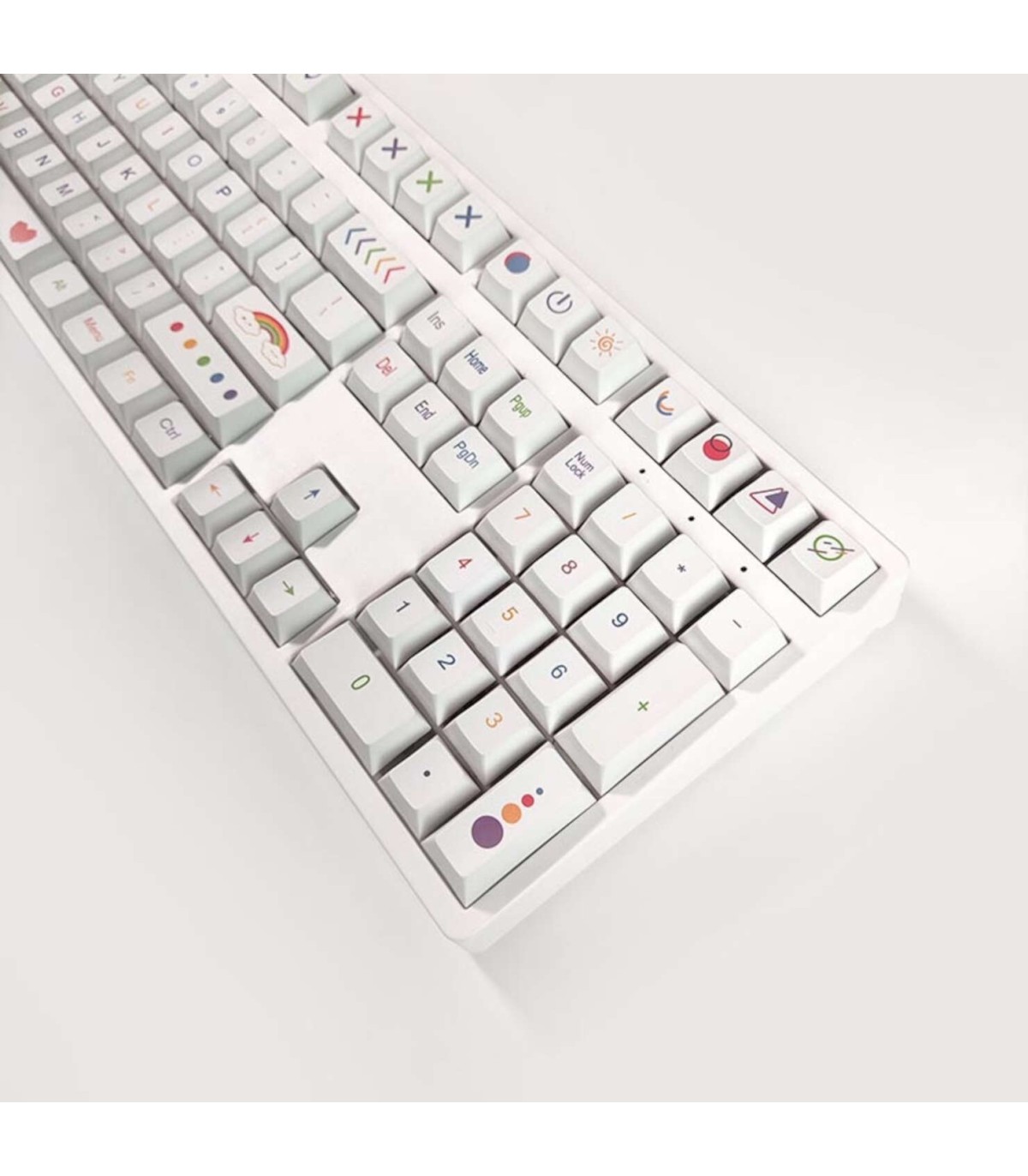 Keycaps 135 tasti per tastiera meccanica LAYOUT ANSI - PBT CHERRY colored pencil