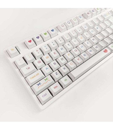 Set 135 Keycaps Colored Pencil PBT CHERRY