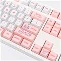 Set 129 Keycaps Steam Rabbit Pink PBT XDA