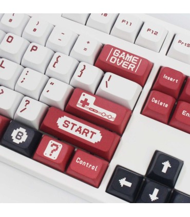 136 Keycaps Family computer Half 5 sided tasti tastiera meccanica ANSI PBT XDA