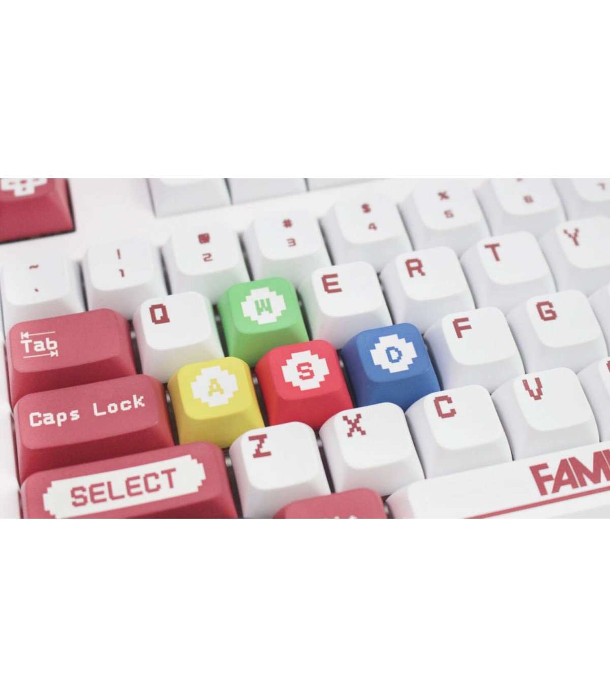 136 Keycaps Family computer Half 5 sided tasti tastiera meccanica ANSI PBT XDA