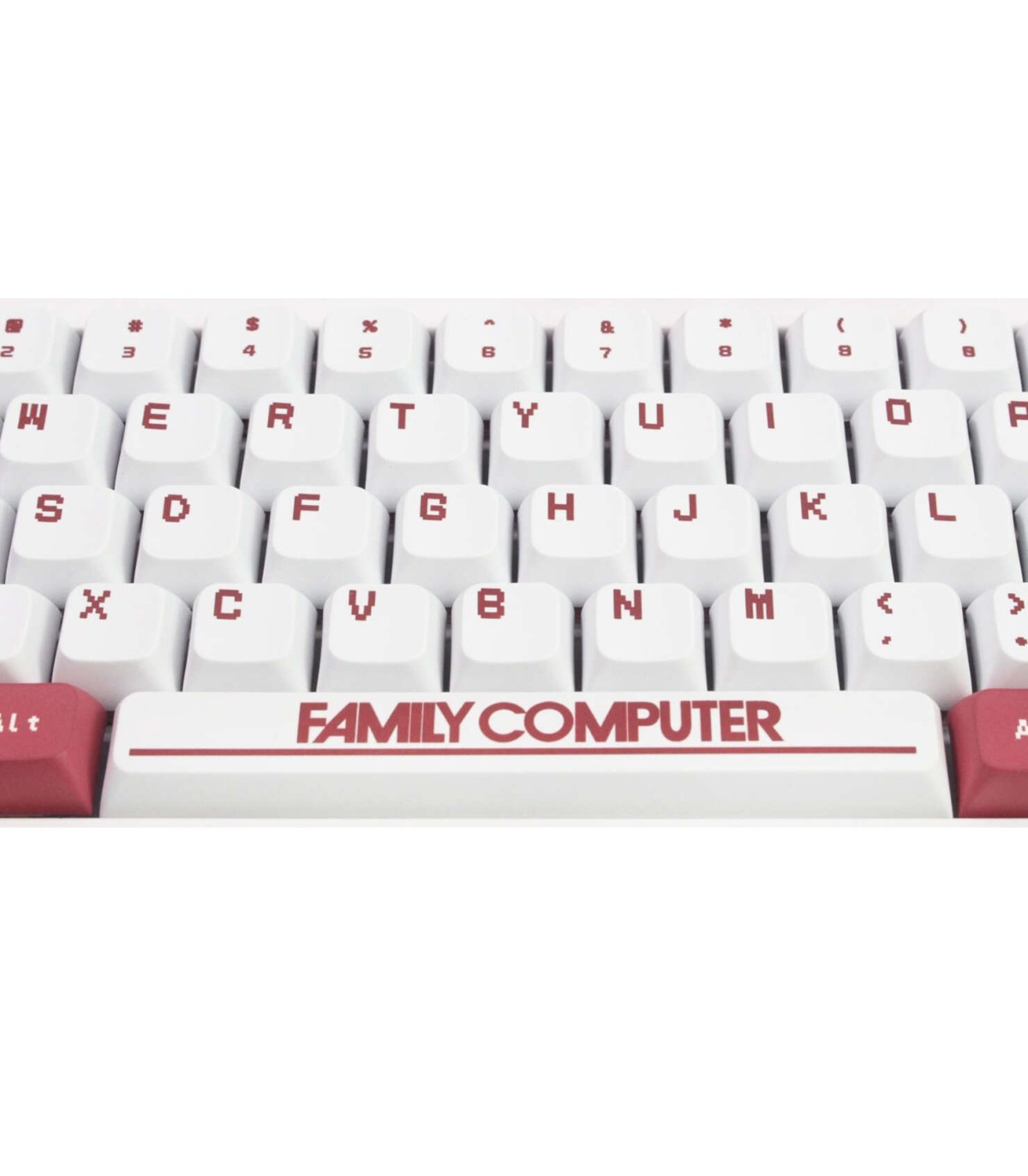 Set 136 Keycaps Family Computer Half 5 sided PBT XDA