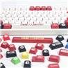 136 Keycaps Family computer Half 5 sided tasti tastiera meccanica ANSI PBT XDA