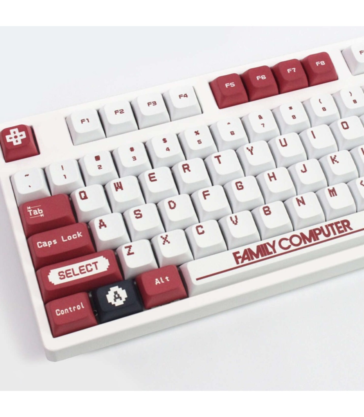 136 Keycaps Family computer Half 5 sided tasti tastiera meccanica ANSI PBT XDA