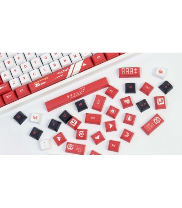 141 Keycaps Blood Sport Half 5 sided tasti tastiera meccanica ANSI PBT XDA