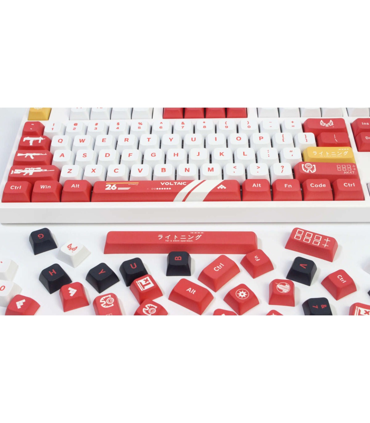 Set 141 Keycaps Blood Sport Half 5 sided PBT XDA