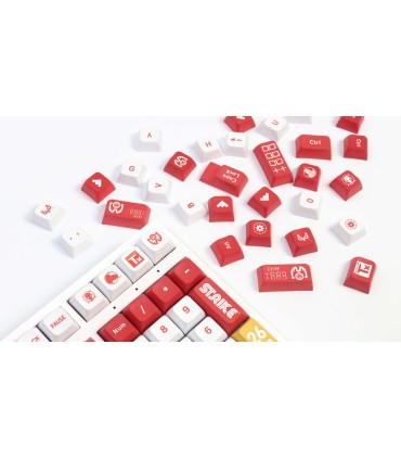 141 Keycaps Blood Sport Half 5 sided tasti tastiera meccanica ANSI PBT XDA