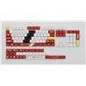 141 Keycaps Blood Sport Half 5 sided tasti tastiera meccanica ANSI PBT XDA