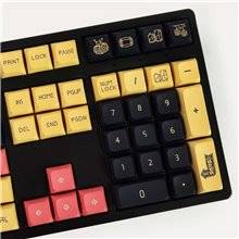 Set di 136 Keycaps Craft Brewing 5 sided tasti tastiera meccanica ANSI PBT XDA