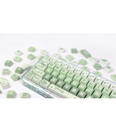 Keycaps Craft Spring Outing 5 sided 133 tasti tastiera meccanica ANSI PBT XDA