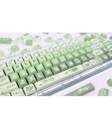 Keycaps Craft Spring Outing 5 sided 133 tasti tastiera meccanica ANSI PBT XDA