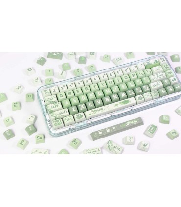 Keycaps Craft Spring Outing 5 sided 133 tasti tastiera meccanica ANSI PBT XDA