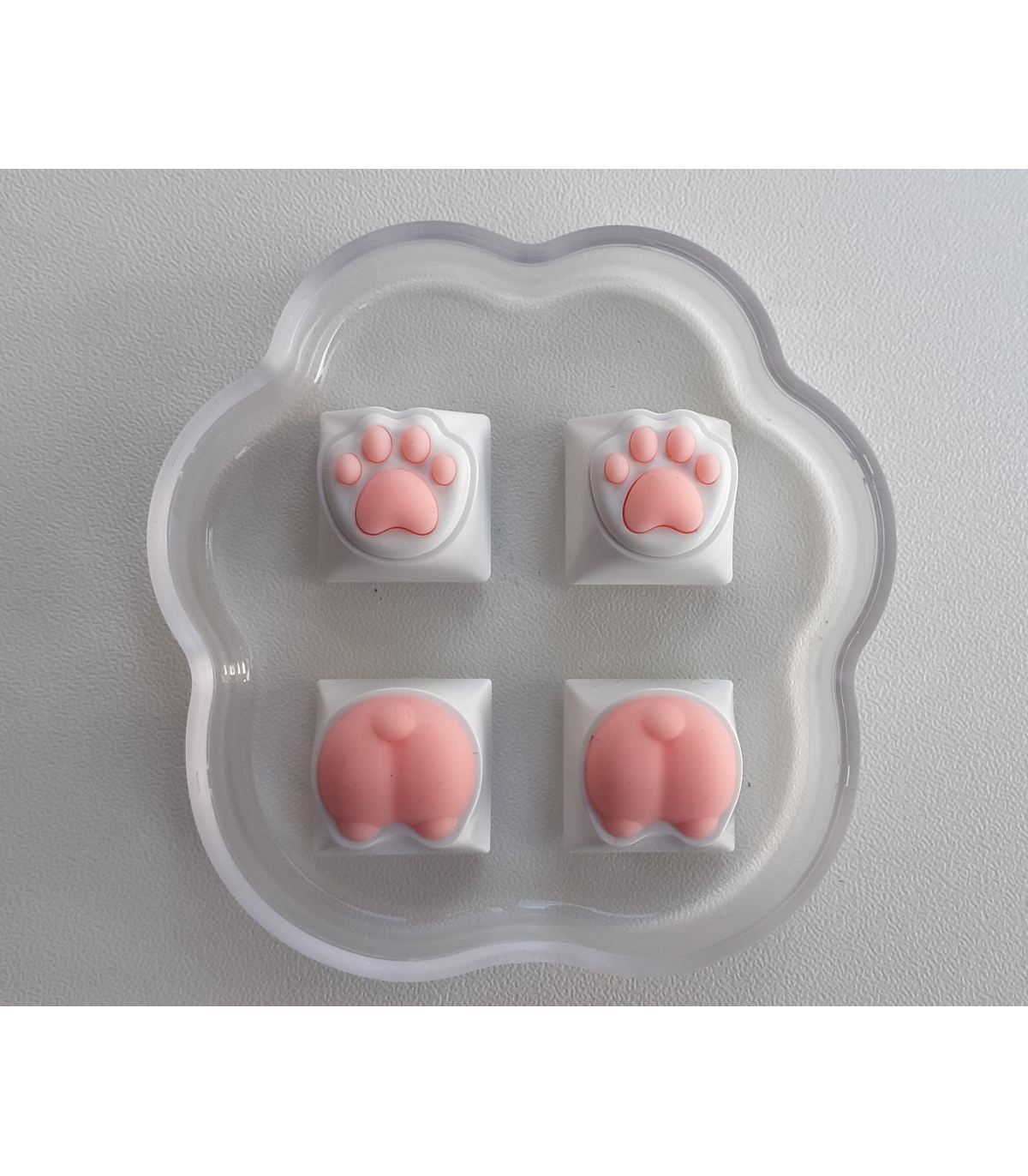 KEYCAPS 3D TRIDIMENSIONALI GATTO GATTINO CAT KITTY PER TASTIERA MECCANICA GAMING