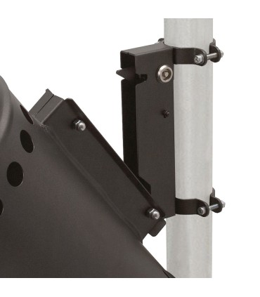 CESTINO IN METALLO PER ESTERNO DA FISSARE AL PALO BIDONE DA GIARDINO PARCO PRATO