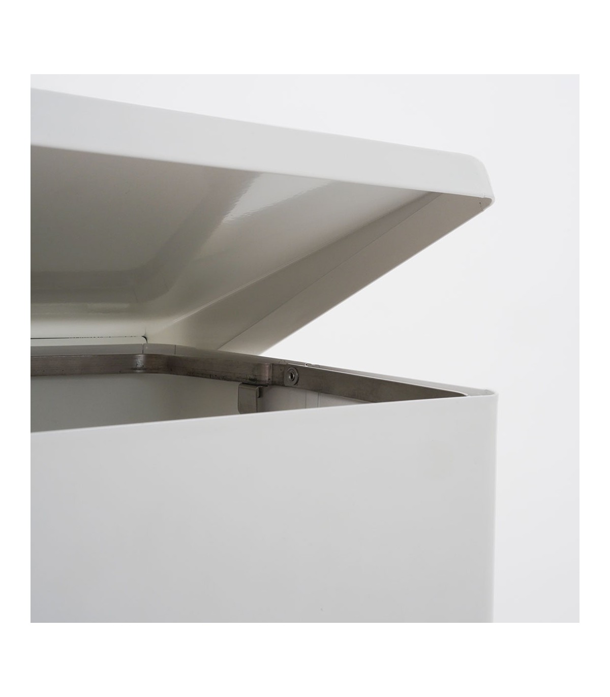 CESTINO IN METALLO CILINDRICO ROTONDO GETTACARTE GETTA CARTA DA INTERNO ESTERNO