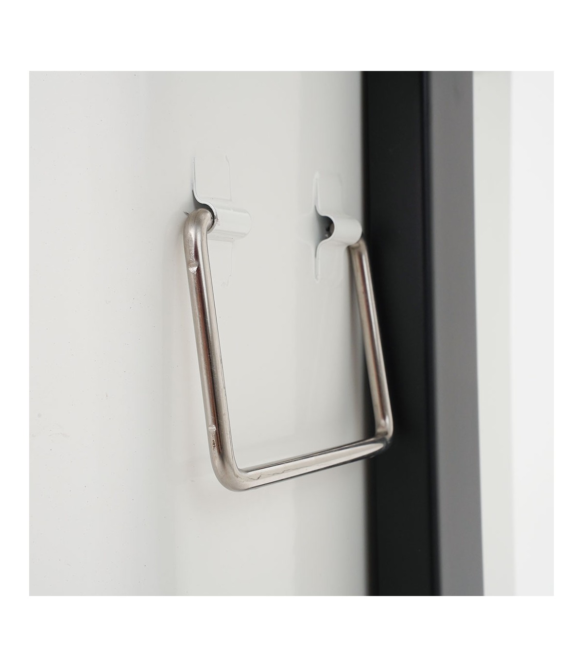 BIDONE CESTINO PATTUMIERA IN METALLO BIANCO APERTURA A PEDALE CAPACITA' 42 LITRI