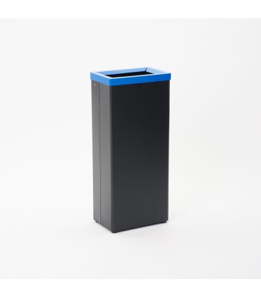 CESTINO IN METALLO CILINDRICO ROTONDO GETTACARTE GETTA CARTA DA INTERNO ESTERNO