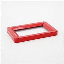 CESTINO BIDONE PATTUMIERA RETTANGOLARE IN METALLO NERO RACCOLTA DIFFERENZIATA