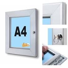 BACHECA DA INTERNO ESTERNO APERTURA A LIBRO ESPOSITORE CON SERRATURA CON LAVAGNA