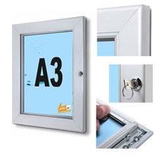 BACHECA DA INTERNO ESTERNO APERTURA A LIBRO ESPOSITORE CON SERRATURA CON LAVAGNA