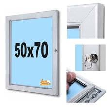 BACHECA DA ESTERNO APERTURA A LIBRO ESPOSITORE PUBBLICITARIO CON SERRATURA