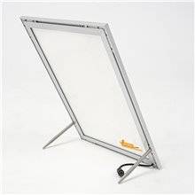 CORNICE ESPOSITIVA F.TO A4 PUBBLICITARI APPENDERE SU PARETE MURO NEGOZIO CRPT01