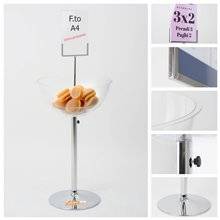 ESPOSITORE DEPLIANT RIVISTE A4 DA PAVIMENTO LEGGIO UFFICIO NEGOZIO AGENZIA SLV01