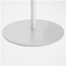 ESPOSITORE PUBBLICITARIO CON LOGO A4 PAVIMENTO PORTA AVVISI INFORMAZIONI SLV07