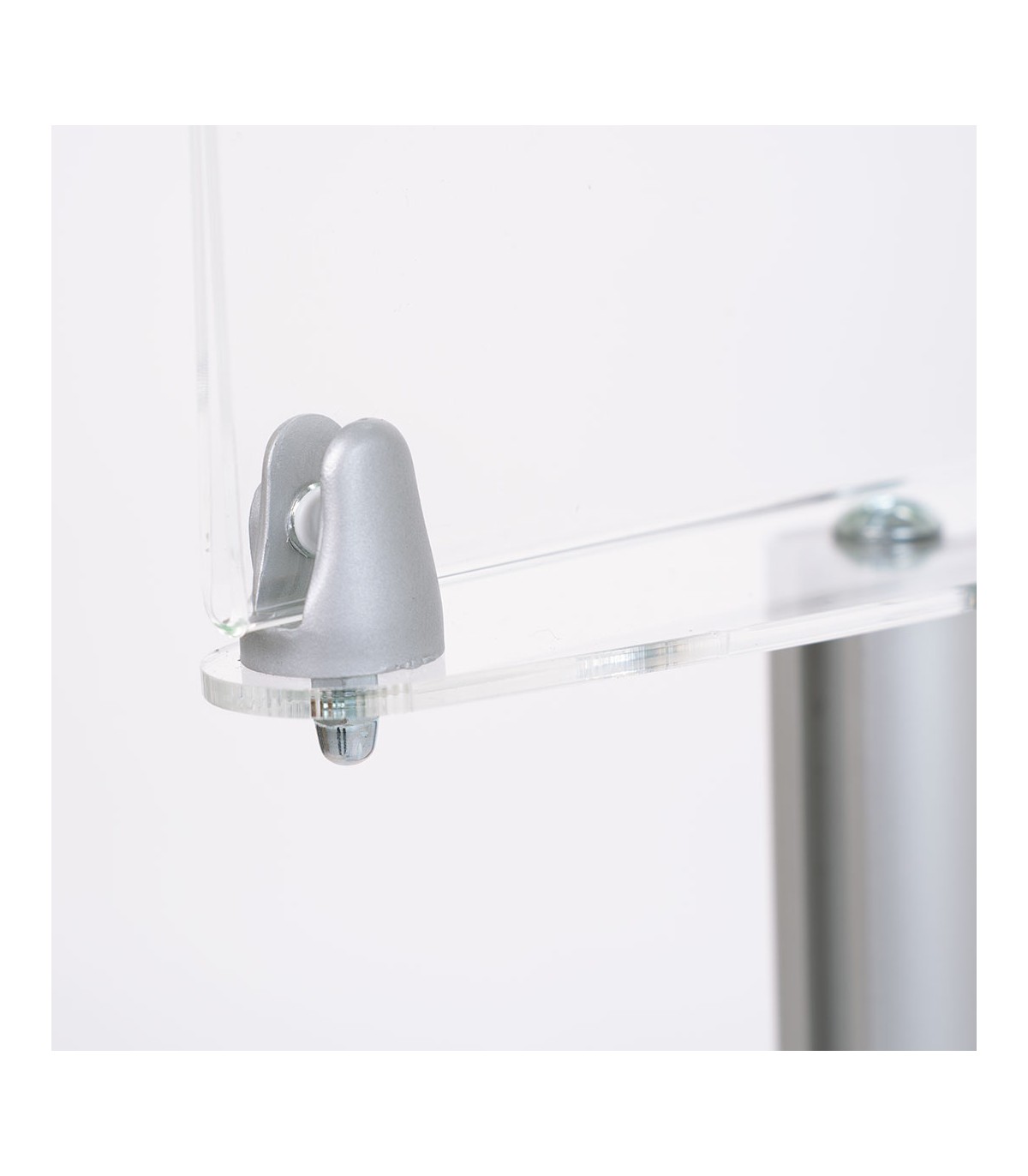 ESPOSITOREDETTAGLIO AGGANCIO PORTA AVVISI PUBBLICITARIO DA PAVIMENTO CON PORTA AVVISI IN FORMATO A4