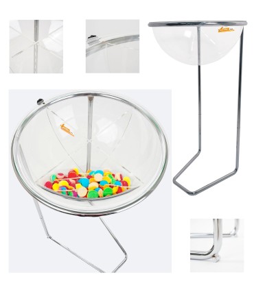 ESPOSITORE DEPLIANT RIVISTE A4 DA PAVIMENTO LEGGIO UFFICIO NEGOZIO AGENZIA SLV01