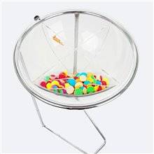 ESPOSITORE DEPLIANT RIVISTE A4 DA PAVIMENTO LEGGIO UFFICIO NEGOZIO AGENZIA SLV01