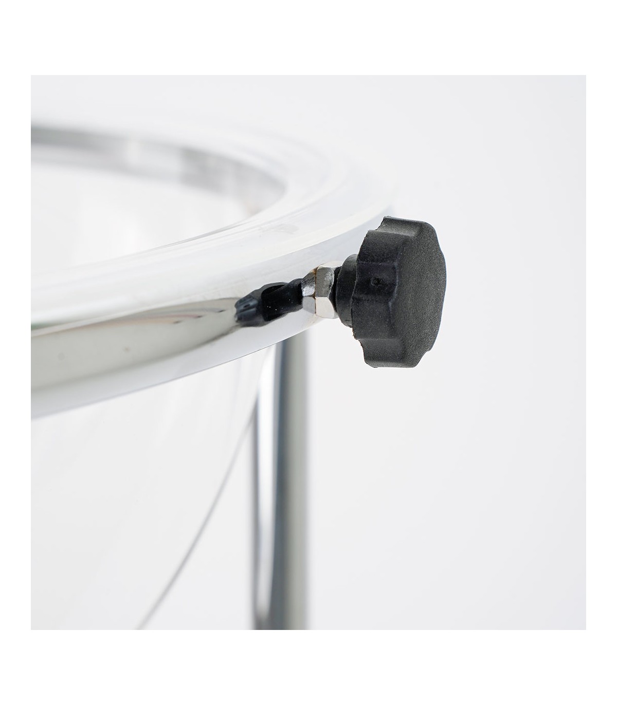 BANCARELLA ESPOSITORE IN METALLO AD UN CESTO DA PAVIMENTO CON PORTA AVVISI A4