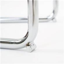 BANCARELLA ESPOSITORE IN METALLO AD UN CESTO DA PAVIMENTO CON PORTA AVVISI A4